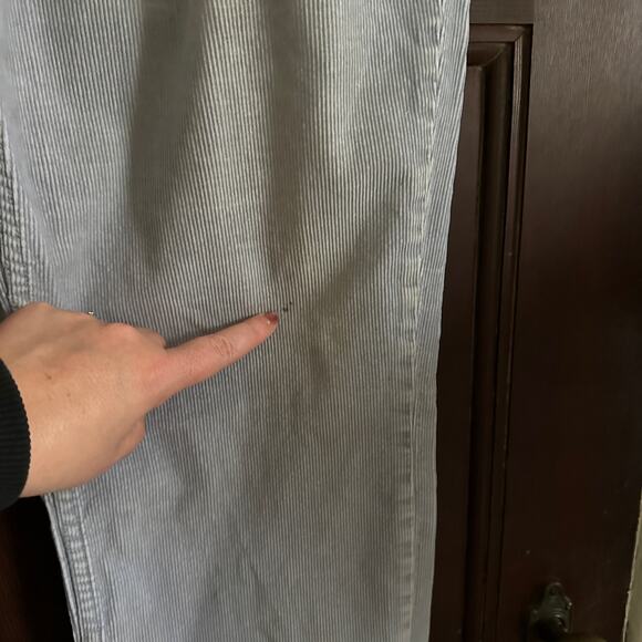 VINEYARD VINES | Vintage Fine Wale Corduroy Pants, Powder Blue Size 35x32 - Picture 3 of 5